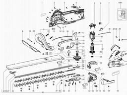 Metabo 608565 HS 8565 spare parts