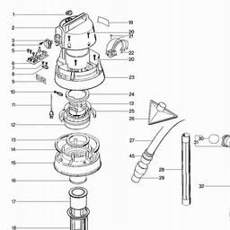Metabo 609050 ASA 9050 spare parts