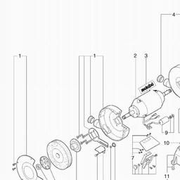 Metabo 609200 DS W 9200 spare parts