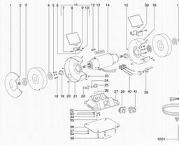 Metabo 609250 DS D 9250 spare parts
