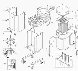 Metabo 609520 EOB 9520 spare parts