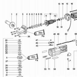 Metabo 611050 EW E 11150 S-SIGNAL QUICK spare parts