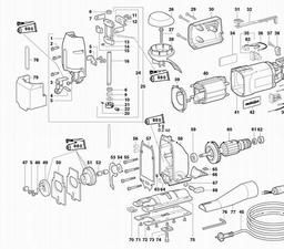 Metabo 611100 STE 135 spare parts