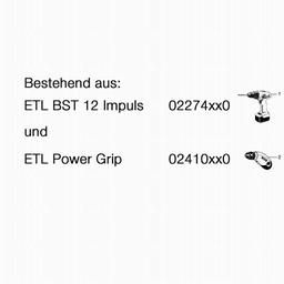 Metabo 620013 BST 12 Impuls + Power Grip S spare parts