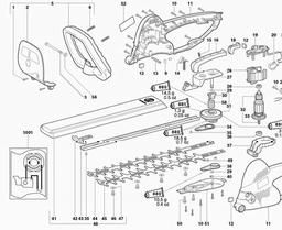 Metabo 620014 HS 45 SP / HS Euro spare parts