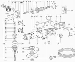 Metabo 620032 WQ 125 AV spare parts