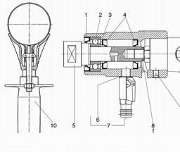 Metabo 624667 Water flushing head spare parts