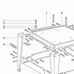 Metabo 630400 Machine stand spare parts