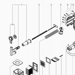 Metabo 630591 IDR dust extraction device spare parts