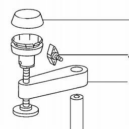 Metabo 631029 Workpiece clamping device spare parts