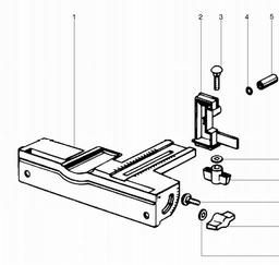 Metabo 631032 Length stop spare parts