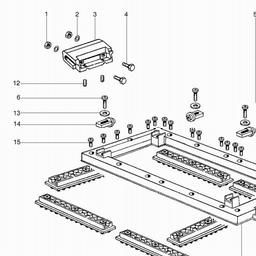 Metabo 631033 Sanding frame spare parts