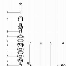 Metabo 631078 Angel drill.and screwdriv.attachment spare parts