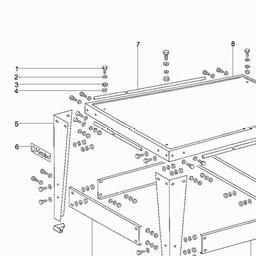 Metabo 630400 Machine stand spare parts