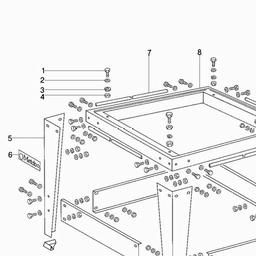Metabo 630400 Machine stand spare parts