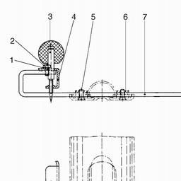Metabo 631340 Circle cutting and rip guide spare parts