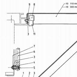 Metabo 631262 Table rear extension spare parts