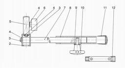 Metabo 631699 Vertically adjust.support spare parts
