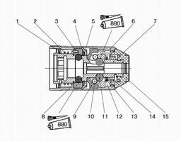 Metabo 631920 SDS-Hammer chuck spare parts