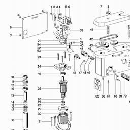 Metabo 642263 SCHNELLB.M.T6 EL.H spare parts