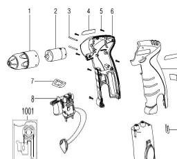 Metabo PowerGrip Li spare parts