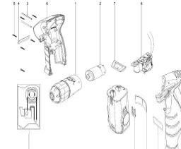 Metabo PowerMaxx Li spare parts