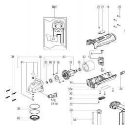 Metabo S 18 LTX 115 spare parts