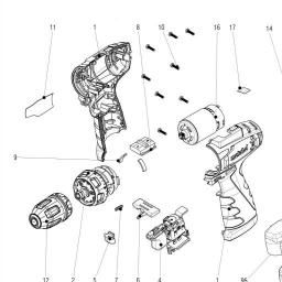 Metabo PowerMaxx BS Quick Basic spare parts