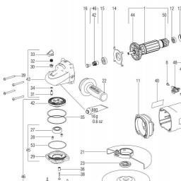 Metabo W 17-180 spare parts