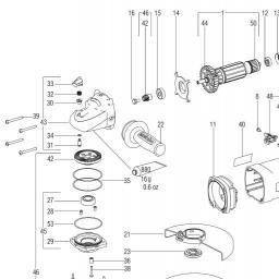 Metabo WX 17-180 spare parts