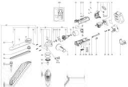Metabo KNS 18 LTX 150 spare parts