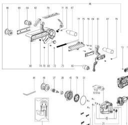 Metabo RB 18 LTX 60 spare parts