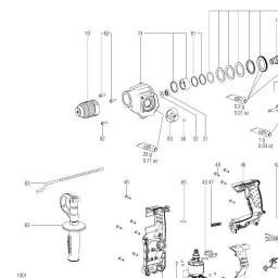 Metabo KHA 18 LTX BL 24 Quick spare parts