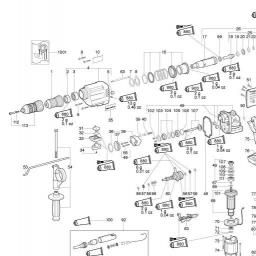 Metabo KHE 32 spare parts