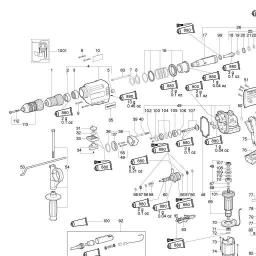 Metabo KHE 32 spare parts