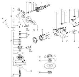 Metabo W 8-125 Quick spare parts