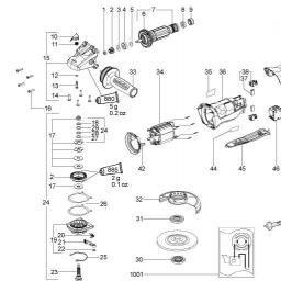 Metabo WP 8-115 QuickProtect spare parts