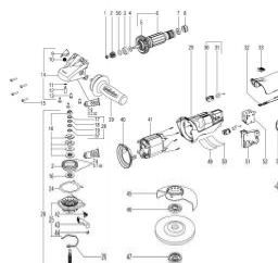 Metabo WE 9-125 Quick spare parts