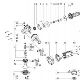 Metabo WB 11-125 Quick spare parts