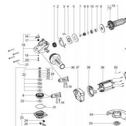 Metabo WB 11-150 Quick spare parts