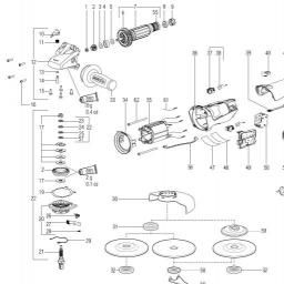 Metabo WE 14-150 Plus spare parts