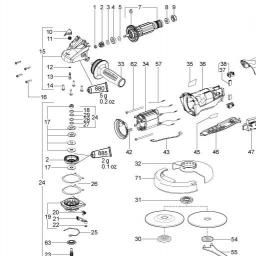 Metabo WEP 14-150 QuickProtect spare parts