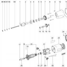 Metabo MAG 32 spare parts
