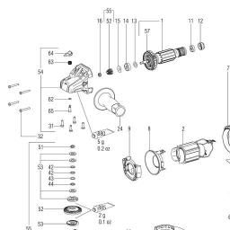 Metabo W 9-115 spare parts