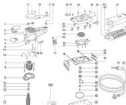 Metabo SR E 357 spare parts