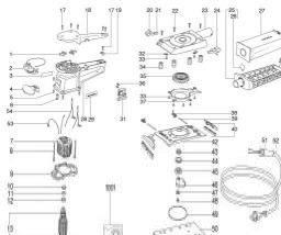 Metabo SR E 357 spare parts