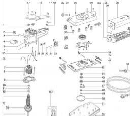 Metabo SR 358 spare parts
