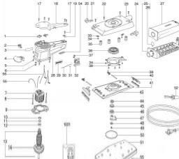 Metabo SR 358 spare parts