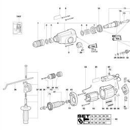 Metabo UHE 28 Multi spare parts