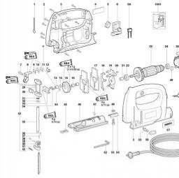 Metabo STE 65 SP spare parts
